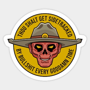 the ghoul Sticker